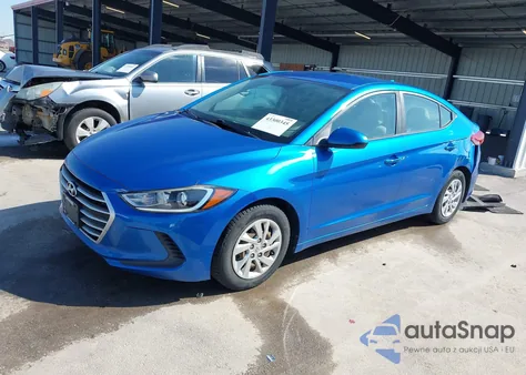2017 Hyundai Elantra Se z USA, uszkodzony, nr VIN KMHD74LF1HU390482